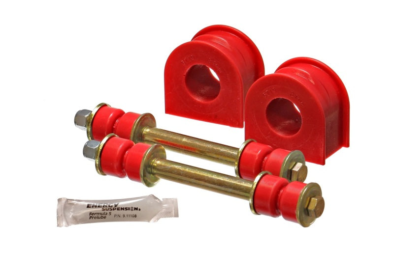 ES Sway Bar Bushings - Red - Energy Suspension 99-04 Ford F150 Lightning 2WD 31mm Red Front Sway Bar Bushing Set (Inc E/Links)