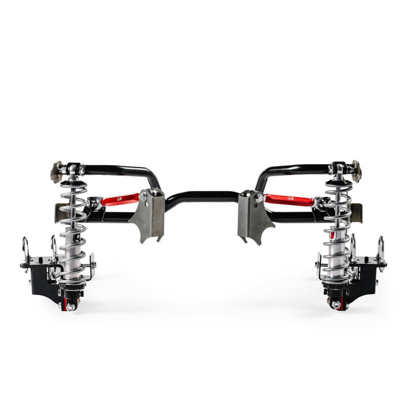 QAP Susp. Conversion System - QA1 67-70 Ford Mustang Rear Four Link Suspension Kit - Double Adj - 150lb/in