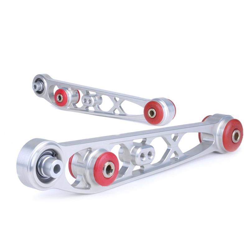 SK Ultra Control Arms - Skunk2 Honda/Acura EG/DC Ultra Series Rear Lower Control Arm Set - Clear