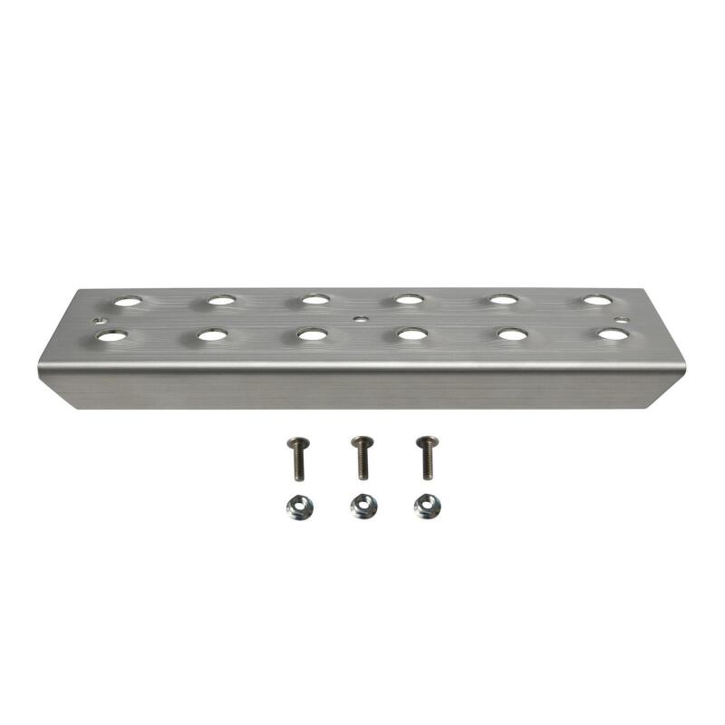 WES Nerf Bars - HDX Drop - Westin Replacement HDX Stainless Drop Step Plate Kit 6in. w/Screws (Set of 2) - SS