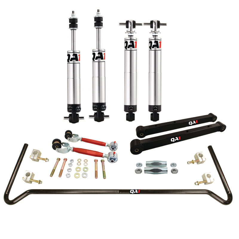 QAP Trailing Arms - QA1 73-77 GM A-Body Level 1 Drag Kit 2.0 w/ Shocks