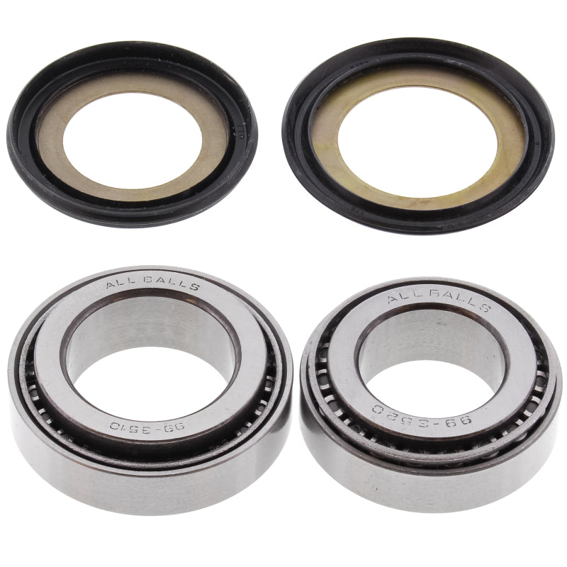 ABR Steering Bearing Kits - All Balls Racing 90-92 Honda CR125R Steering Bearing Kit