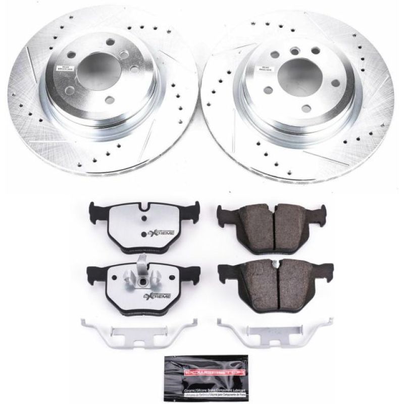 PSB Z26 Street Warrior Kit - Power Stop 2006 BMW 330i Rear Z26 Street Warrior Brake Kit