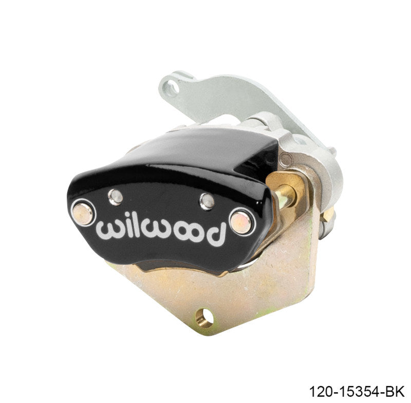 WIL Mechanical Caliper - Wilwood Caliper-MC4 Mechanical Parking Brake-L/H - Black 2.00 MT 1.19in Piston .81in Disc
