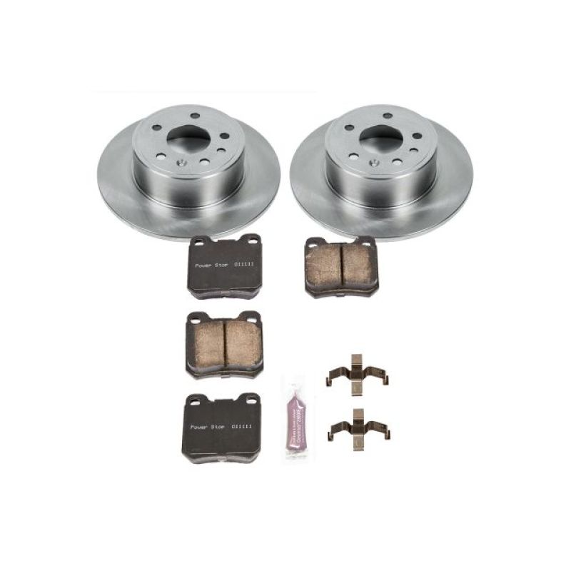 PSB Autospecialty Kit - Power Stop 99-03 Saab 9-3 Rear Autospecialty Brake Kit