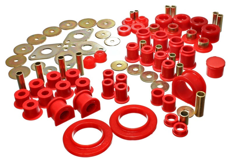 ES Hyper-Flex Sets - Red - Energy Suspension 01-04 Toyota Tacoma Red Hyper-Flex Master Bushing Set