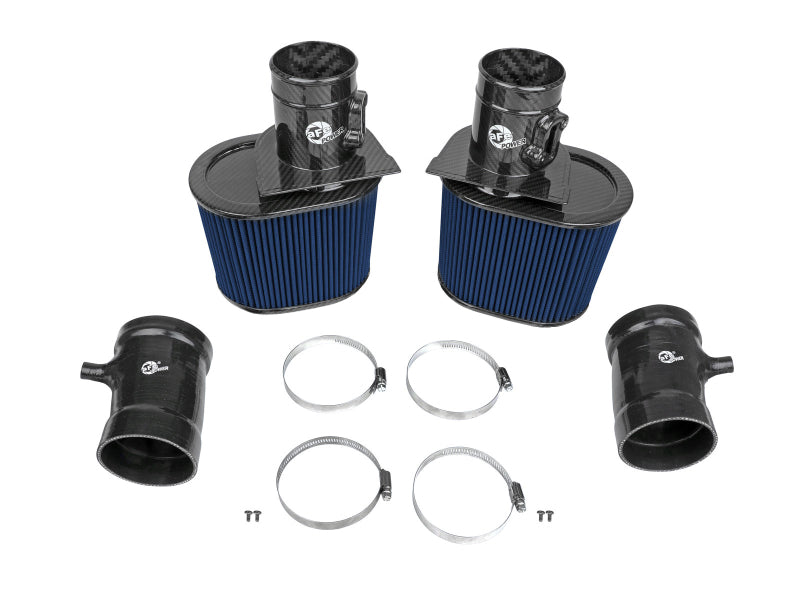 AFE Track Series Intake - aFe 15-19 Lamborghini Huracan V10-5.2L Track Series Intake System w/ Pro 5R Filter
