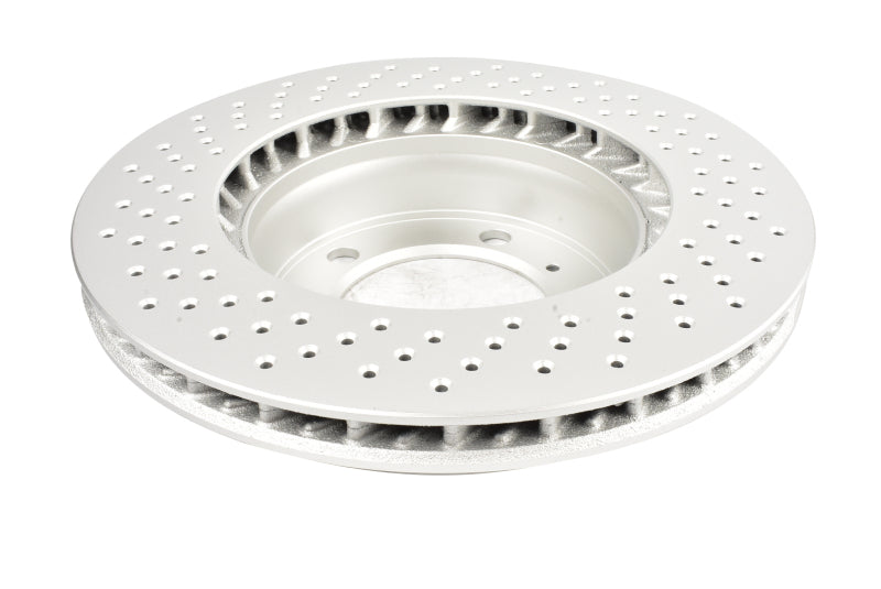 DBA En-Shield Standard Rotors - DBA 05-06 Porsche Boxster S (w/Iron Rotor) Coupe Front Right En-Shield OE Drilled Rotor