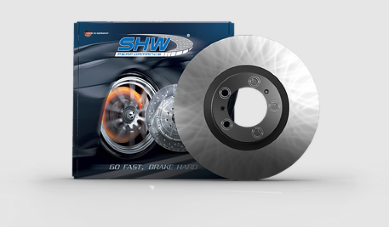 SHW Smooth Monobloc Rotors - SHW 00-03 BMW M5 5.0L Left Front Smooth Monobloc Brake Rotor (34112229527)