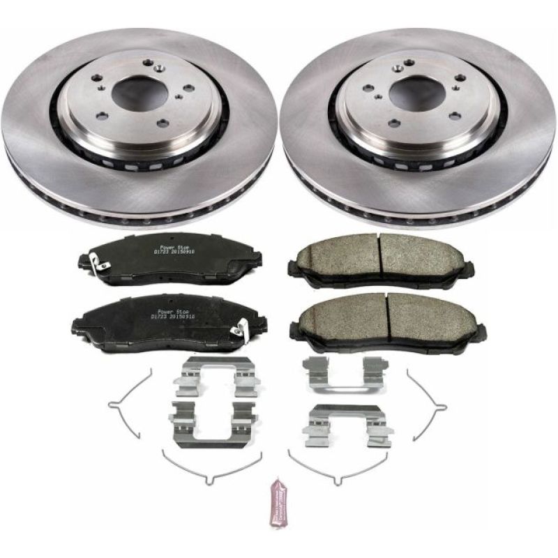 PSB Autospecialty Kit - Power Stop 14-16 Acura MDX Front Autospecialty Brake Kit