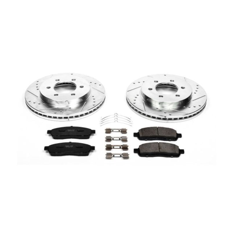 PSB Z23 Evolution Kit - Power Stop 04-08 Ford F-150 Front Z23 Evolution Sport Brake Kit