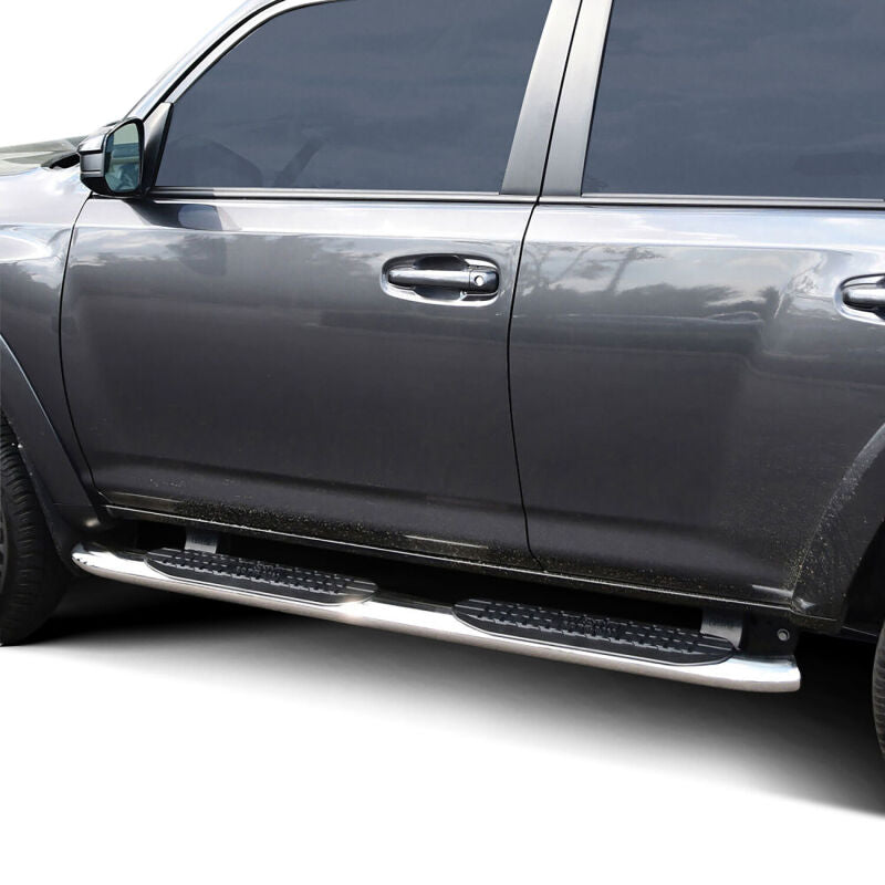 WES Nerf Bars - PRO TRAXX 4 - Westin 2014-2017 Toyota 4Runner SR5 PRO TRAXX 4 Oval Nerf Step Bars - SS