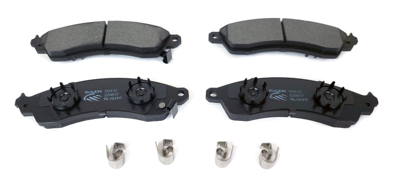 BAE Claw Brake Pads - Baer Brakes 85-88 Chevrolet Camaro Claw Brake Pads