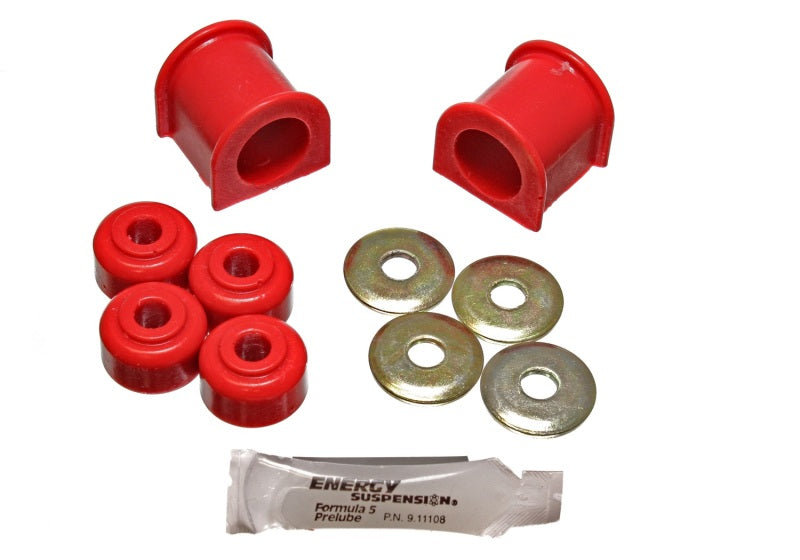 ES Sway Bar Bushings - Red - Energy Suspension 24Mm Front Stabilizer Bushings - Red