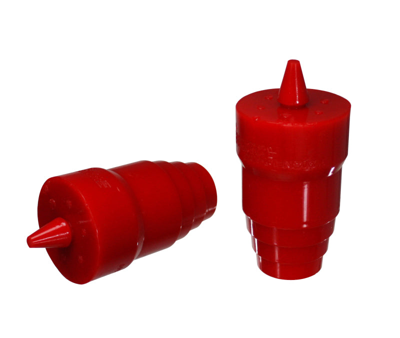 ES Tailgate Bushing Set - Energy Suspension Spare Tire Bumper Set - Red