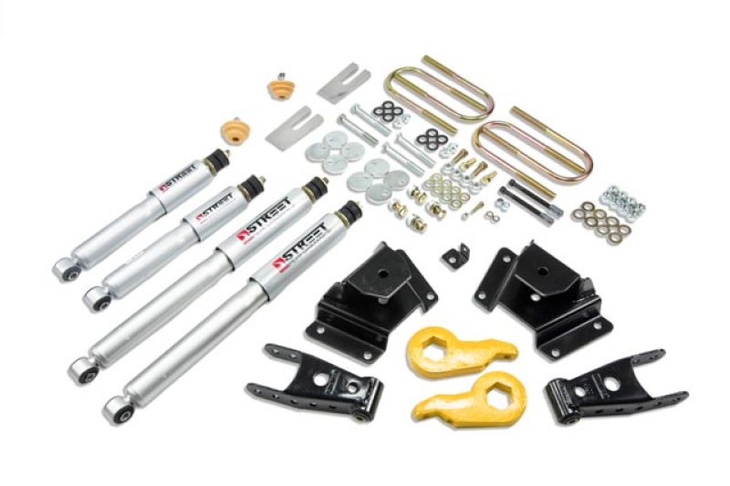 BT Lower Kit w SP Shocks - Belltech LOWERING KIT WITH SP SHOCKS
