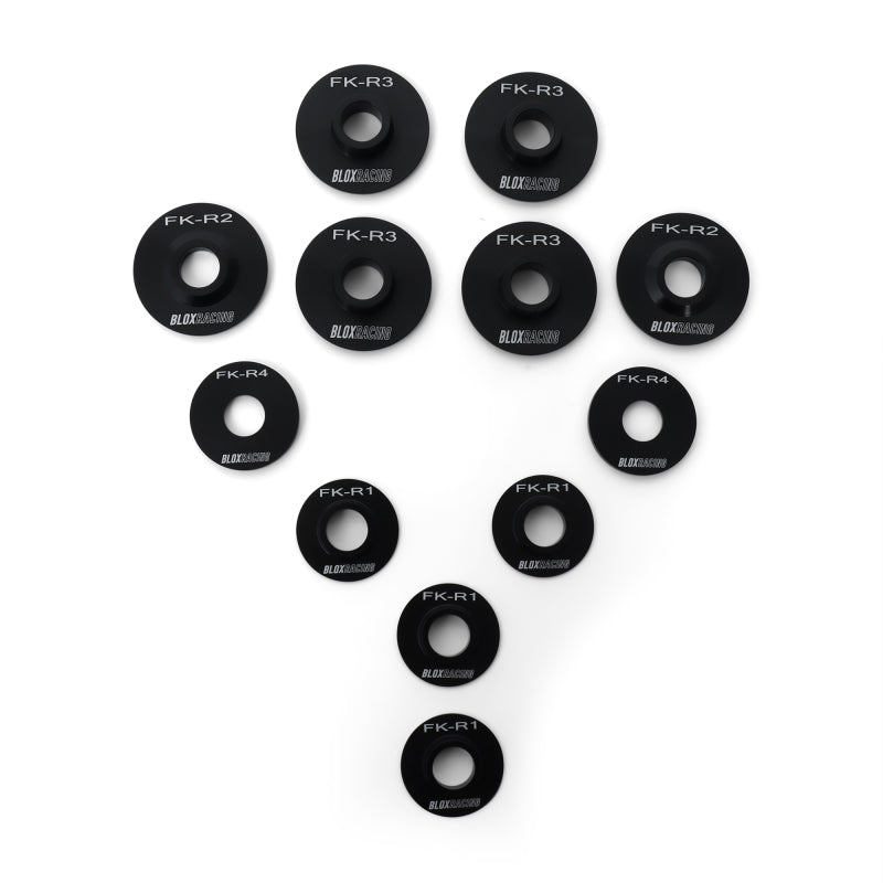 BX Subframe Hard Collar Kits - BLOX Racing 16-21 FK Civic - Rear - 12 Pieces Subframe Hard Collar Kit
