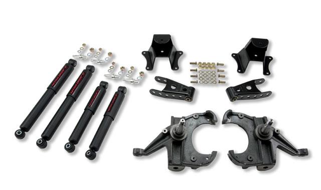 BT Lowering Kit w ND2 Shocks - Belltech LOWERING KIT WITH ND2 SHOCKS