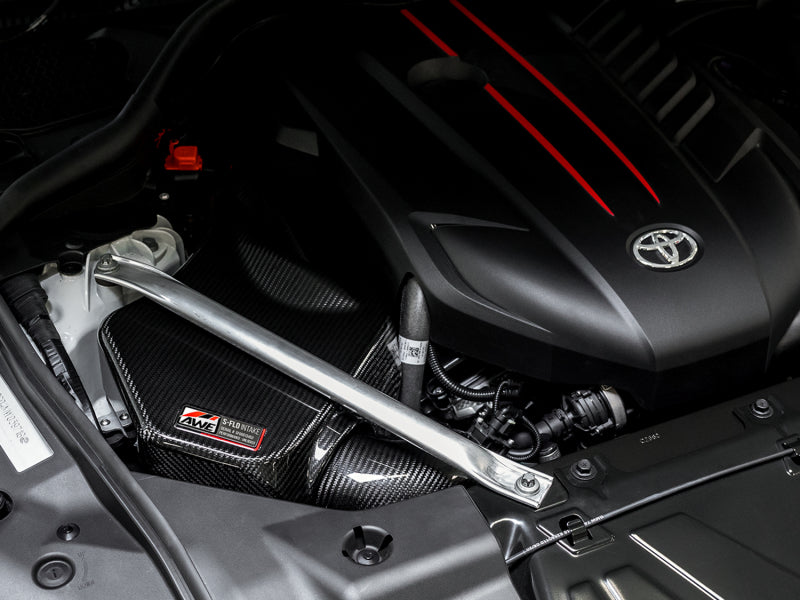 AWE S-FLO Intakes - AWE Tuning 2020+ Toyota GR Supra S-FLO Carbon Intake Lid