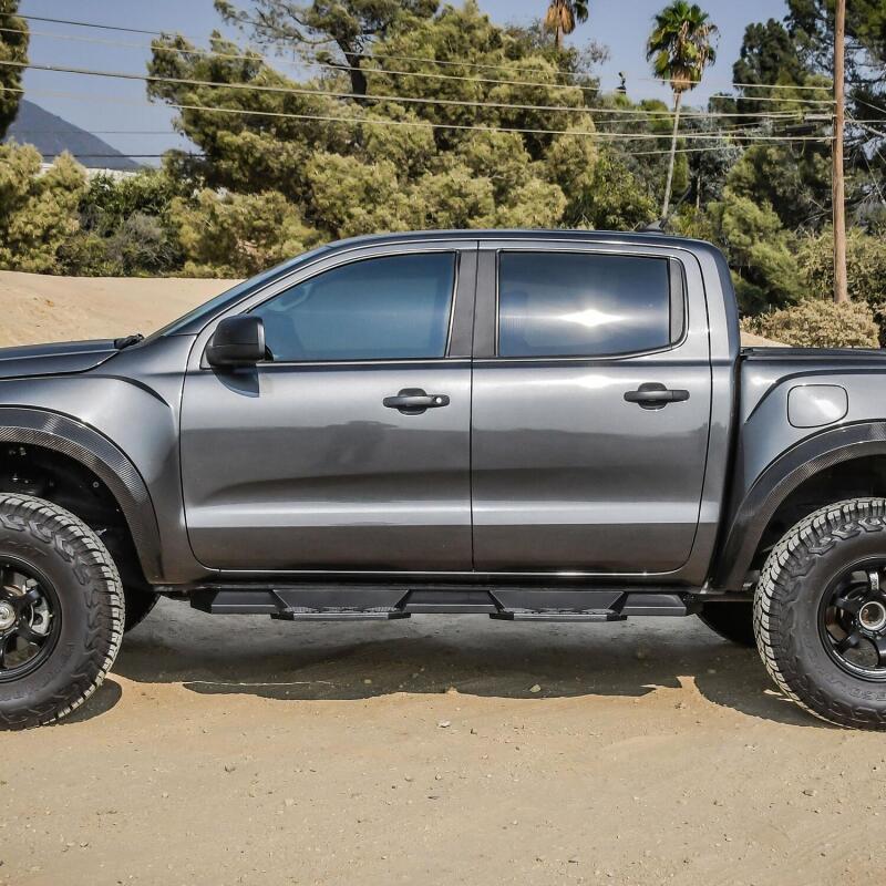 WES Nerf Bars - HDX Xtreme - Westin 19-21 Ford Ranger SuperCrew HDX Xtreme Nerf Step Bars - Tex. Blk