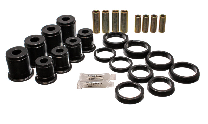 ES Cntrl Arm Bushings - Black - Energy Suspension 84-01 Jeep Cherokee/Wagoneer/Comanche 4WD Black Front Control Arm Bushings