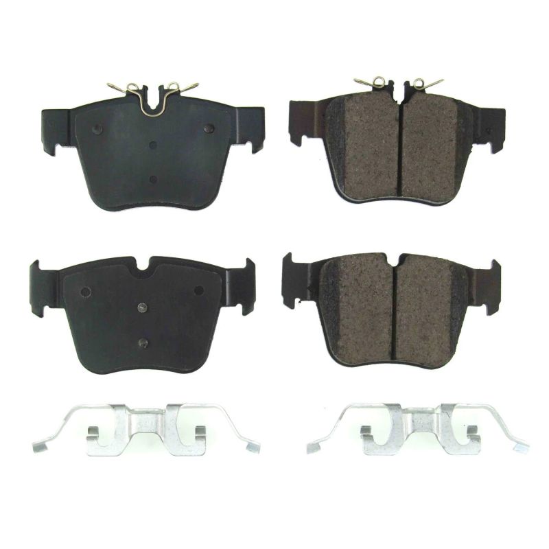 PSB Z17 Evolution Brake Pads - Power Stop 17-18 Mercedes-Benz C43 AMG Rear Z17 Evolution Ceramic Brake Pads w/Hardware