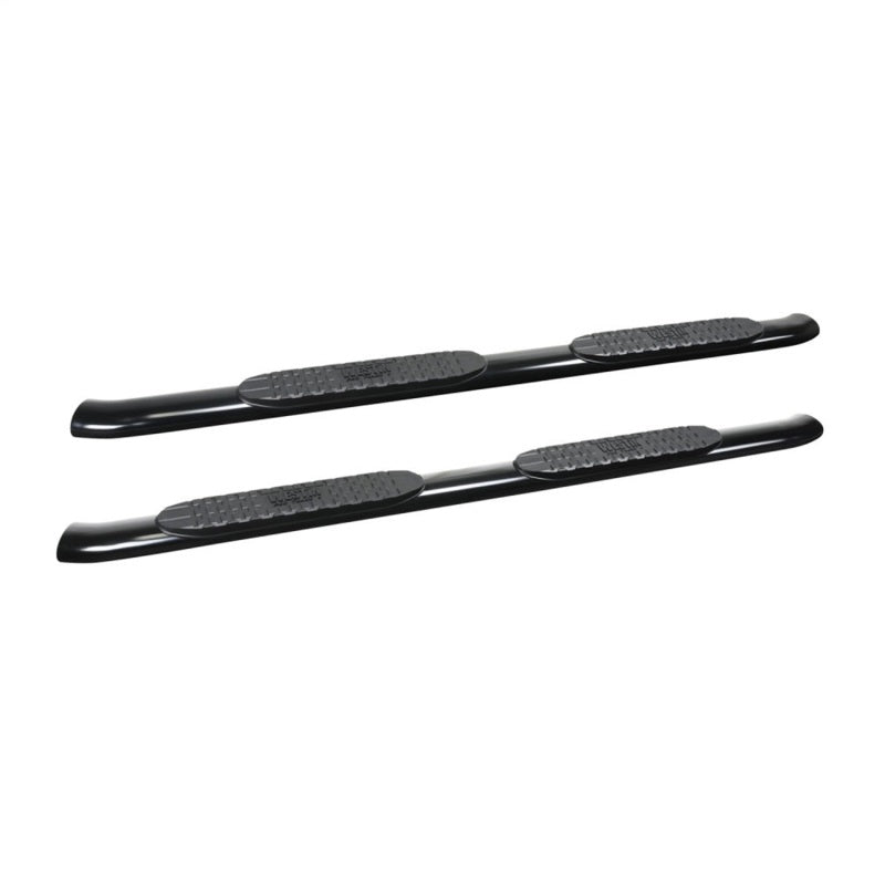 WES Nerf Bars - PRO TRAXX 4 - Westin 19-20 Chevrolet/GMC Silverado/Sierra 1500 Double Cab PRO TRAXX 4 Oval Nerf Step Bars - Black