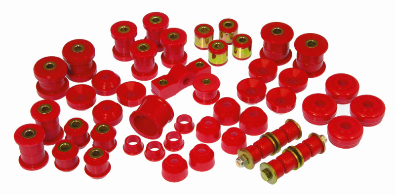 PRO Total Kits - Red - Prothane 88-91 Honda Civic/CRX Total Kit - Red