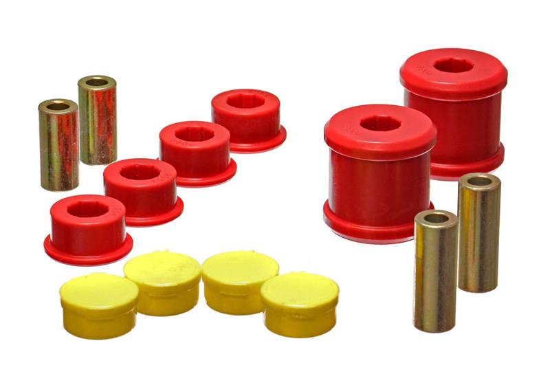 ES Trailing Arm Bush - Red - Energy Suspension 02-06 Subaru Impreza/WRX Red Rear Trailing Arm Bushing Set