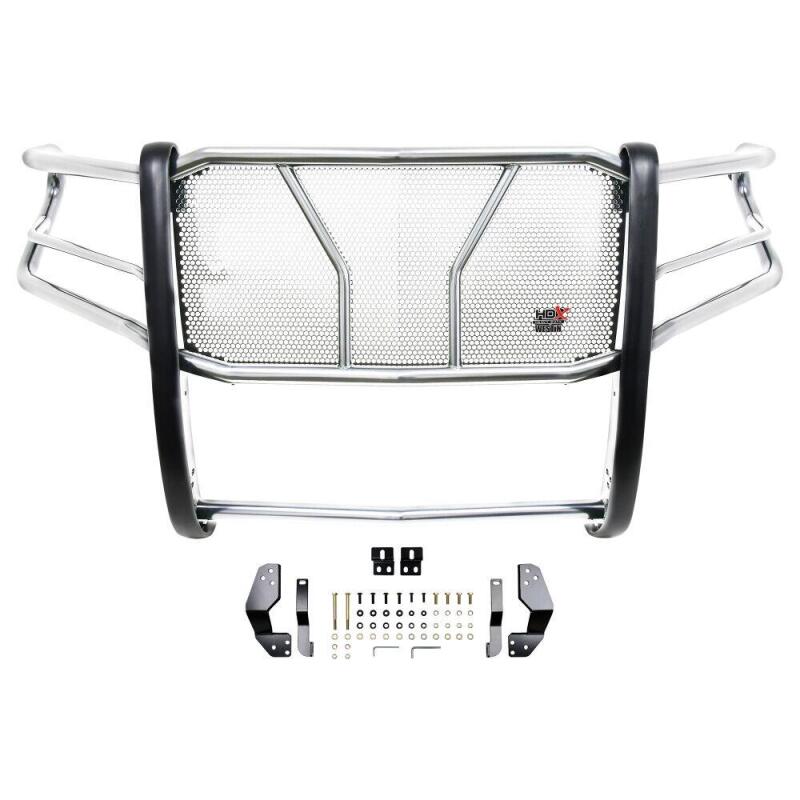WES HDX Grille Guards - Westin 2019 GMC Sierra 1500 HDX Grille Guard - SS