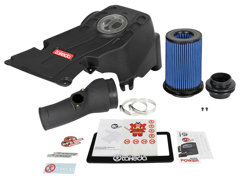 AFE Takeda Momentum Intake - aFe Takeda Momentum Pro 5R Cold Air Intake System 2018 Honda Accord I4 1.5L (t)