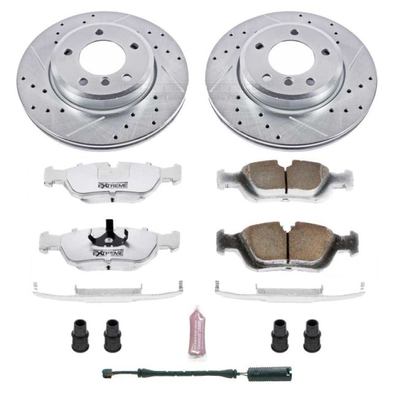 PSB Z26 Street Warrior Kit - Power Stop 01-02 BMW Z3 Front Z26 Street Warrior Brake Kit
