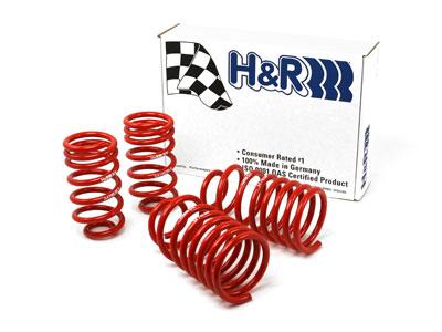 HR Race Springs - H&R 96-98 Volkswagen Golf/Jetta 8V MK3 Race Spring (After 7/1/96)