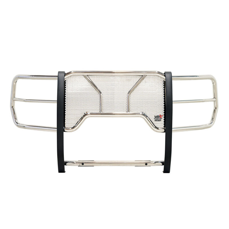 WES HDX Grille Guards - Westin 23-24 F250/350 HDX 1 Piece Grille Guard Polished Stainless Steel