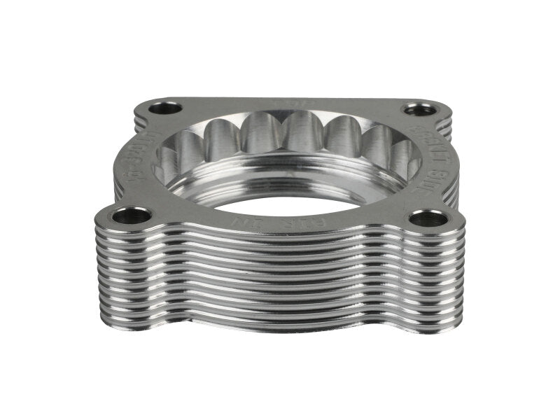 AFE Silver Bullet TBS - aFe 07-12 Dodge 1500 / 07-12 Dodge Dakota V6 3.7L Silver Bullet Throttle Body Spacer - Silver
