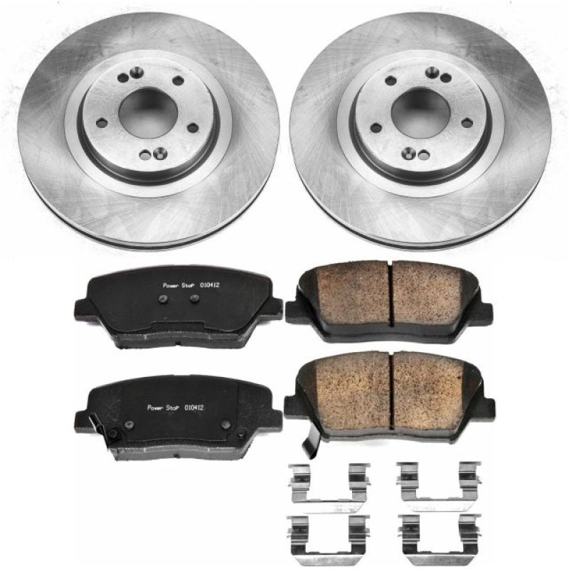 PSB Autospecialty Kit - Power Stop 13-18 Hyundai Santa Fe Sport Front Autospecialty Brake Kit