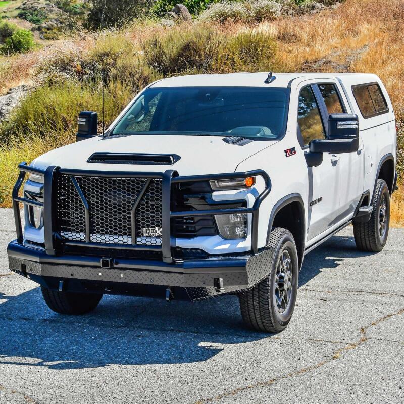 WES HDX Front Bumpers - Westin 2025 Chevrolet Silverado 2500/3500 HDX Bandit Front Bumper - Black