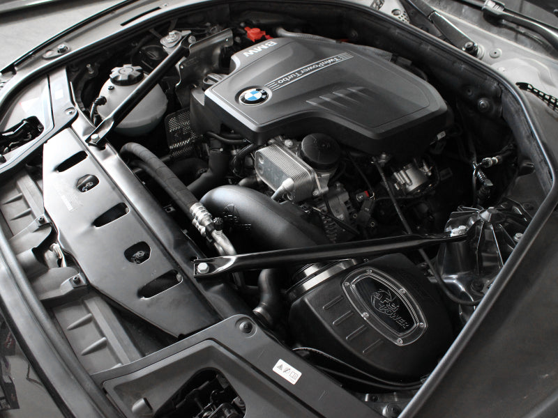 AFE Momentum Cold Air Intakes - aFe Momentum Pro DRY S Intake System BMW 528i/ix (F10) 12-15 L4-2.0L (t) N20