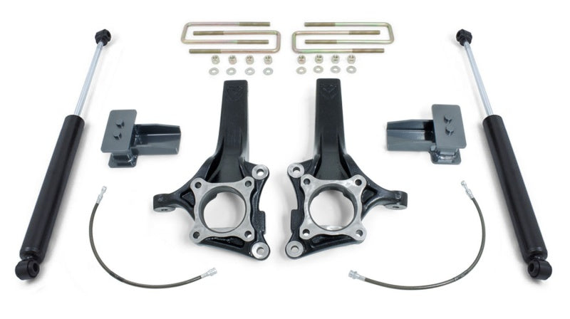MXT Lift Spindles - MaxTrac 15-18 Ford F-150 2WD 4.5in/2in MaxPro Spindle Lift Kit w/MaxTrac Shocks