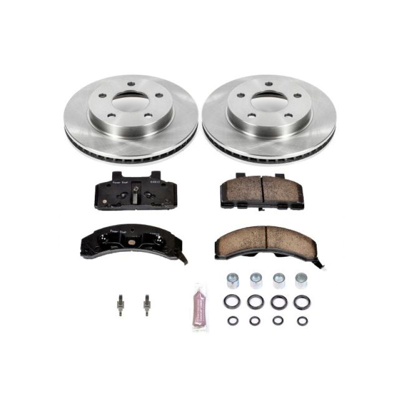 PSB Autospecialty Kit - Power Stop 83-96 Buick Century Front Autospecialty Brake Kit
