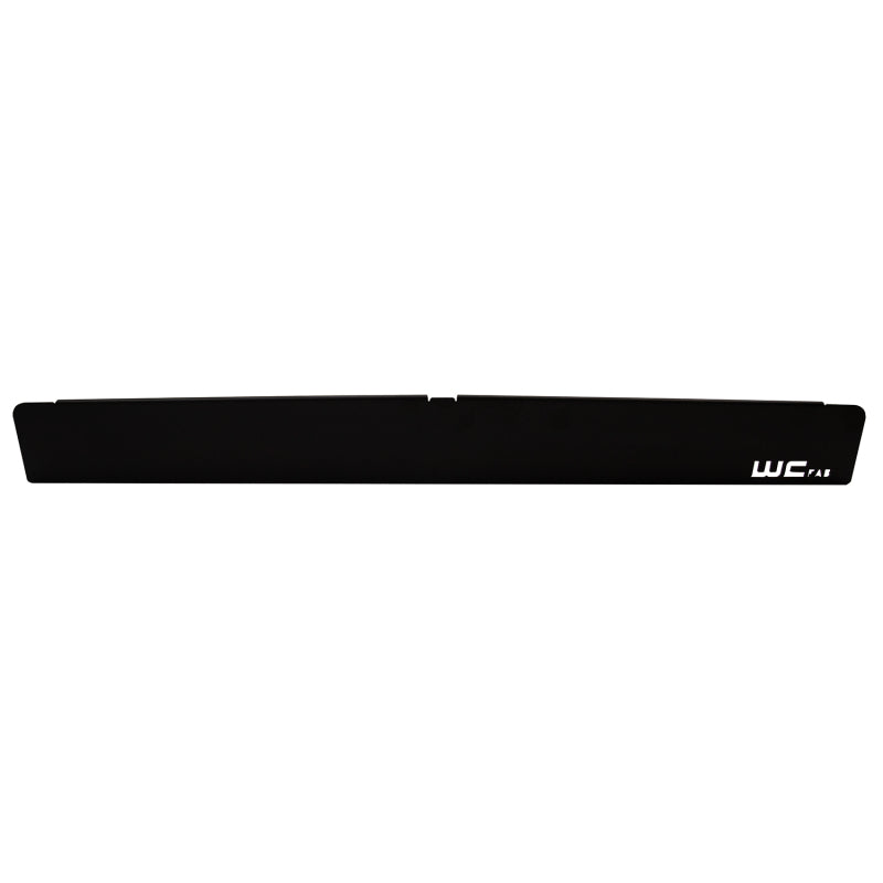 WCF Bumper Grilles - Wehrli 15-19 Chevrolet 2500/3500 Front Bumper Valance Filler Panel Kit w/o Tow Hooks - Raw Finish