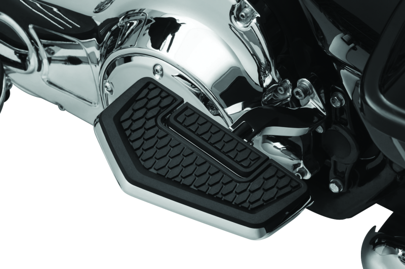 KUR Mini Boards B - Kuryakyn Hex Folding Mini Board Without Adapter Chrome