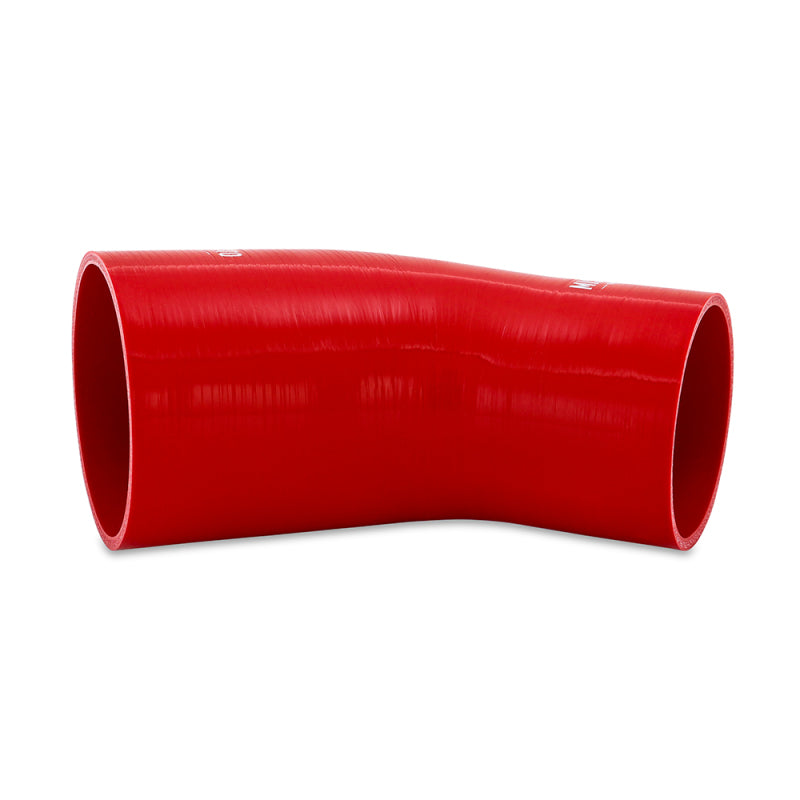 MM Couplers - 45 Deg - Mishimoto Silicone Reducer Coupler 45 Degree 3.5in to 4in - Red