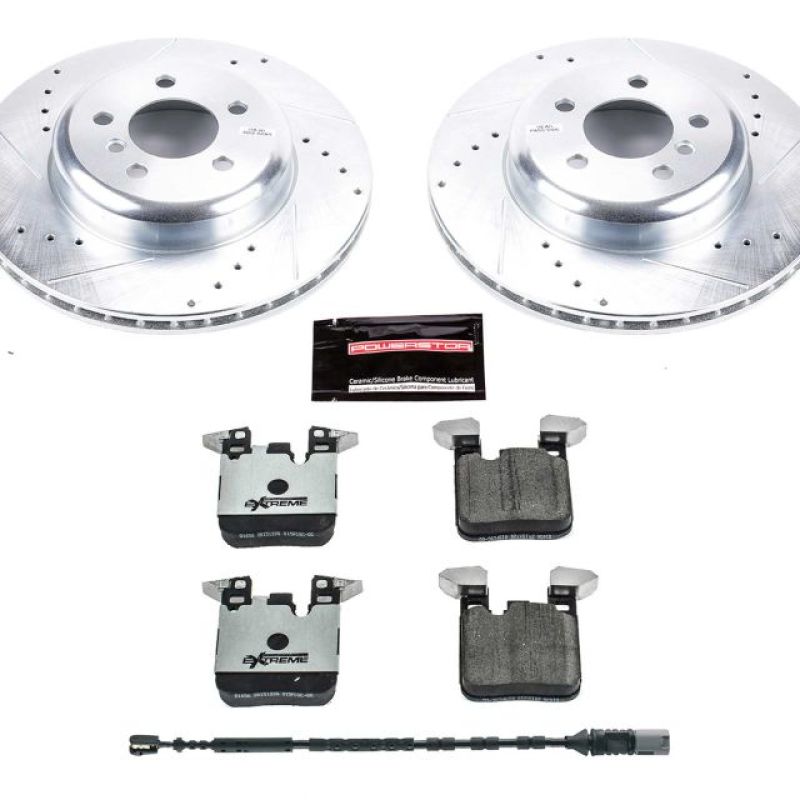 PSB Z26 Street Warrior Kit - Power Stop 16-18 BMW 320i xDrive Rear Z26 Street Warrior Brake Kit