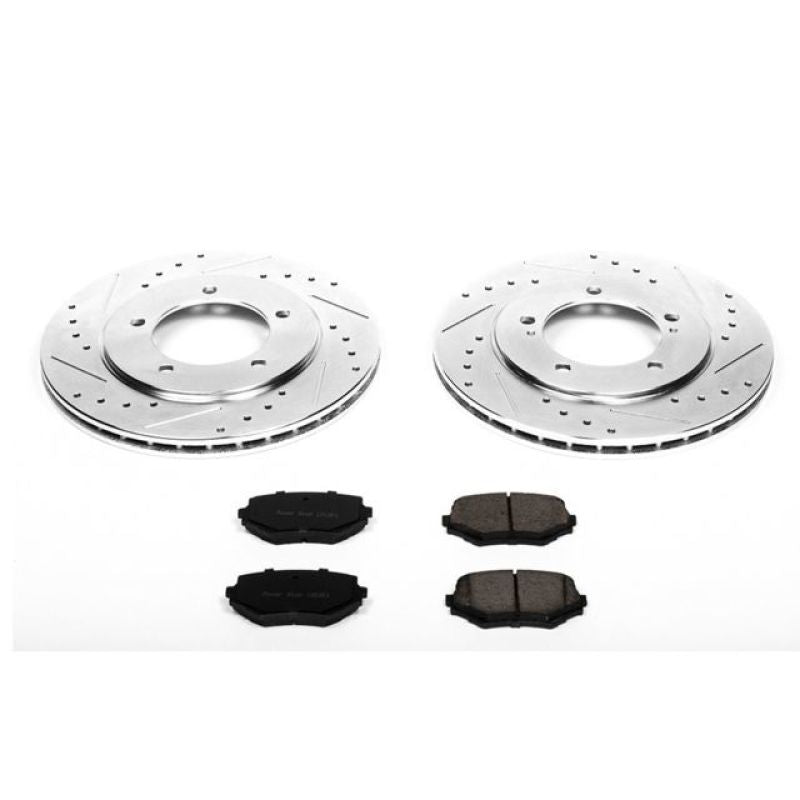 PSB Z23 Evolution Kit - Power Stop 00-05 Suzuki Grand Vitara Front Z23 Evolution Sport Brake Kit