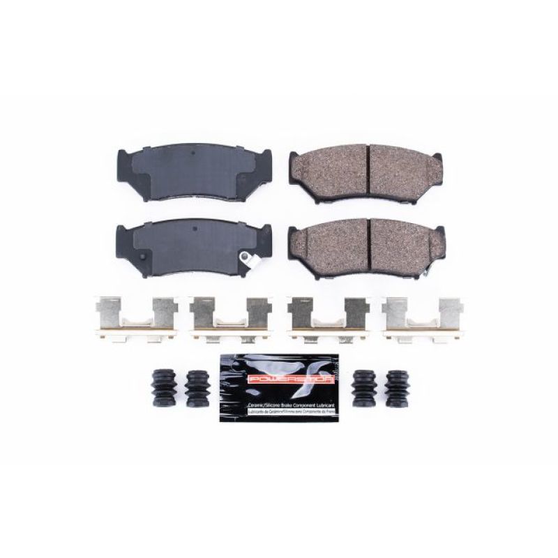 PSB Z23 Evolution Brake Pads - Power Stop 00-04 Chevrolet Tracker Front Z23 Evolution Sport Brake Pads w/Hardware