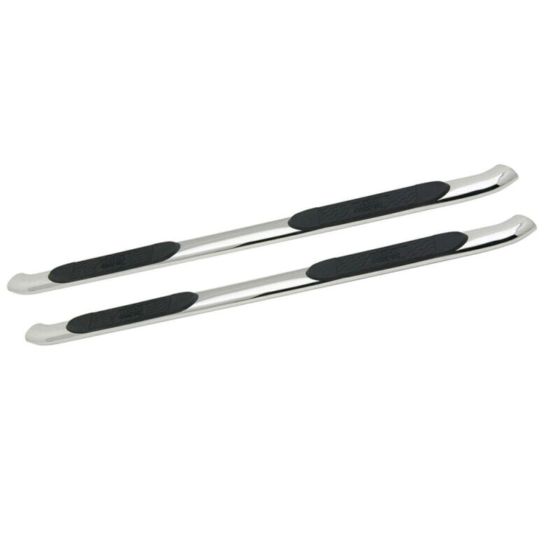 WES Nerf Bars - Platinum 4 - Westin 2005-2018 Toyota Tacoma Double Cab Platinum 4 Oval Nerf Step Bars - SS