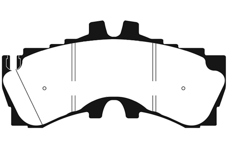 EBC Redstuff Brake Pad Sets - EBC 2018+ Lexus LC500 5.0L Redstuff Front Brake Pads