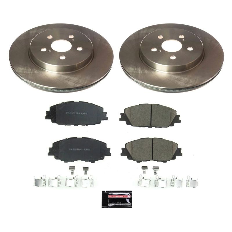 PSB Autospecialty Kit - Power Stop 2019 Toyota Corolla Front Autospecialty Brake Kit