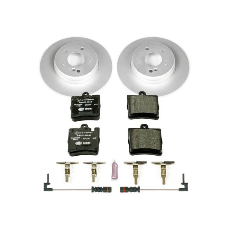 PSB Euro-Stop Kit - Power Stop 03-05 Mercedes-Benz C240 Rear Euro-Stop Brake Kit